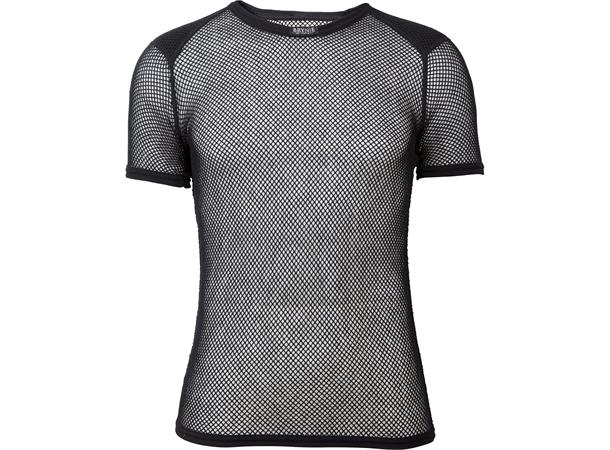 Wool Thermo T-shirt w/inlay Black S 