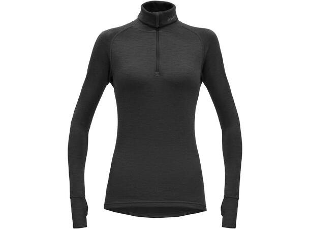 Expedition Woman Zip Neck Black S 