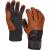 Swisswool Leather Glove Brown S 