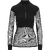 Wool Thermo Zip Polo W's Black M 