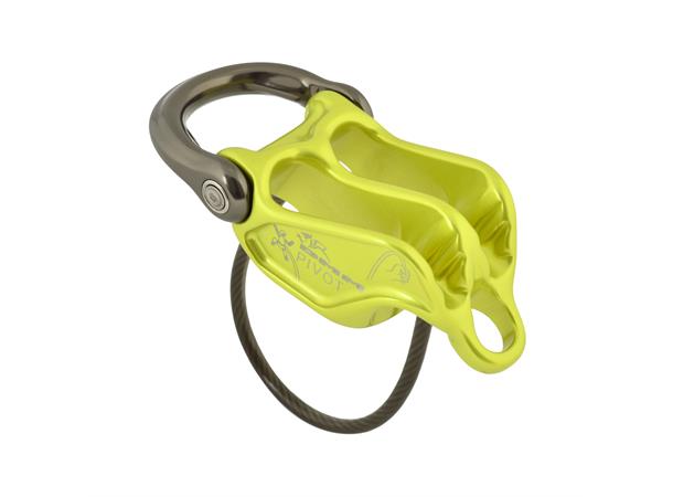 Pivot Belay Device Lime 