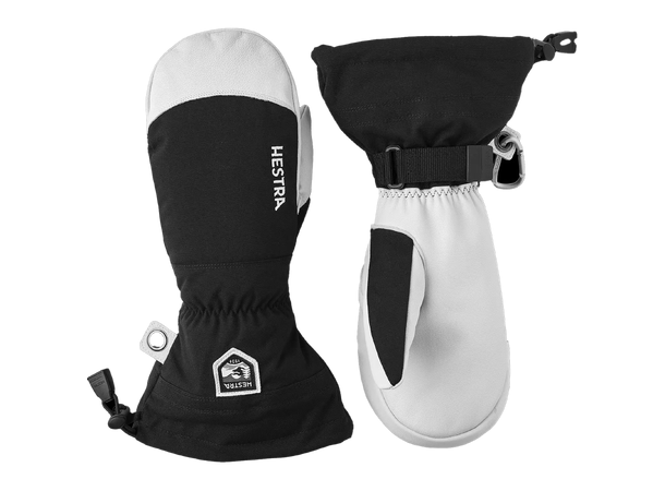 Army Leather Heli Ski Mitt Black 11 