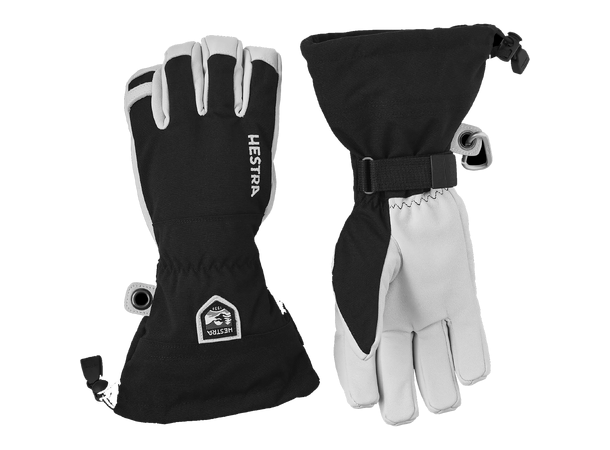 Army Leather Heli Ski - Five Finger Black 11 