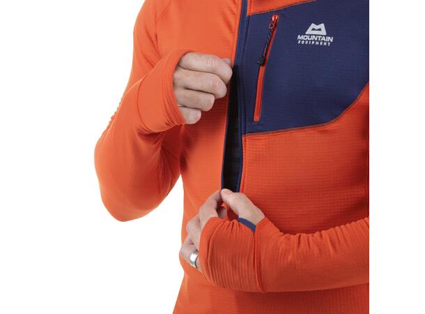 Eclipse Hooded Mens Zip T Medieval Blue M 