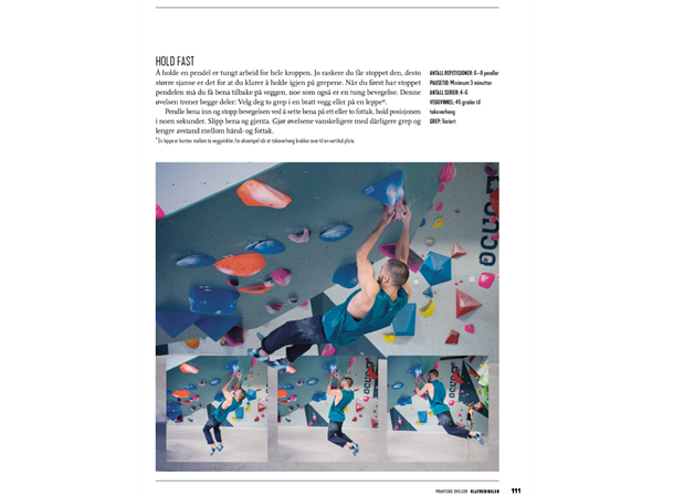 Klatrebibelen Praktisk Øvelser Bok for deg som vil bli en bedre klatrer 