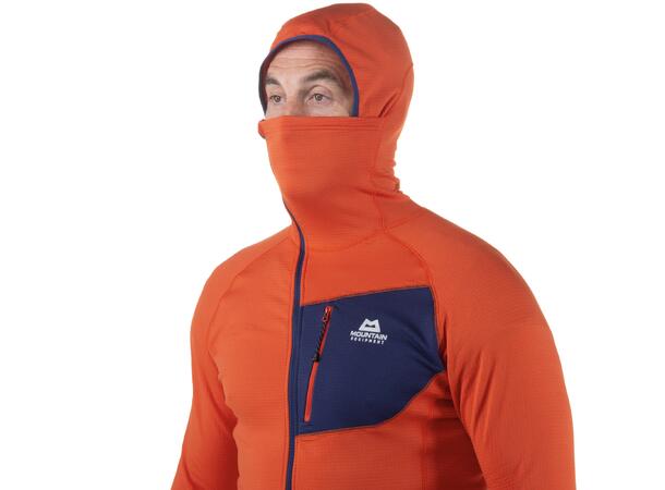 Eclipse Hooded Mens Zip T Medieval Blue L 