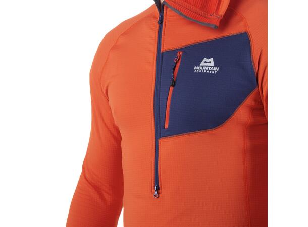 Eclipse Hooded Mens Zip T Medieval Blue L 