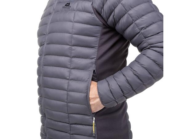 Particle Hooded Mens Jacket Anvil/Obsidian L 