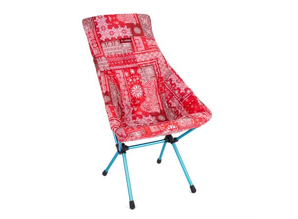 Seat Warmer for Sunset/Beach Blue/Red Bandanna 