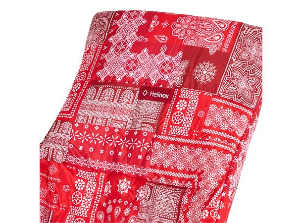 Seat Warmer for Sunset/Beach Blue/Red Bandanna 