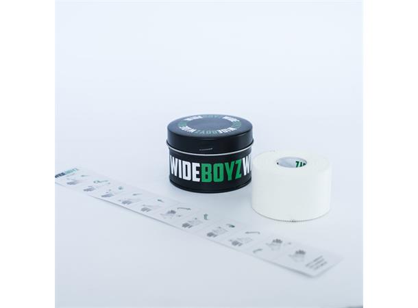 WB Tape box w/instructions Instruksjoner for perfekte jammehansker 