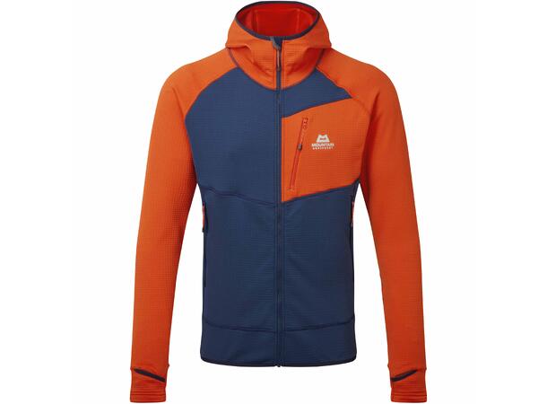 Eclipse Hooded Mens Jacket Medieval/Cardinal Orange S 