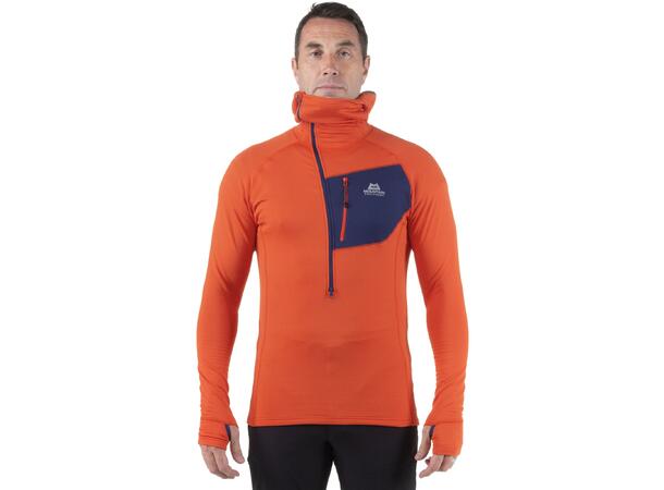 Eclipse Hooded Mens Zip T Magma/Medieval M 