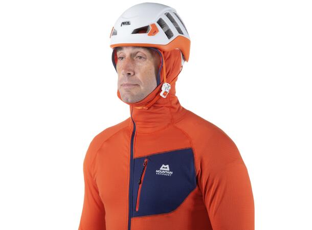 Eclipse Hooded Mens Zip T Magma/Medieval M 