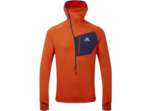 Eclipse Hooded Mens Zip T Magma/Medieval M 