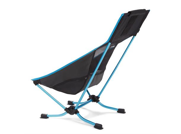 Beach Chair Black/ Cyan Blue 
