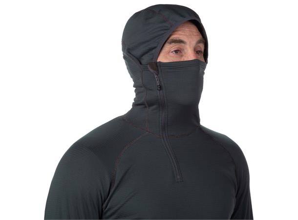 Eclipse Hooded Zip Tee WLD Caper S 