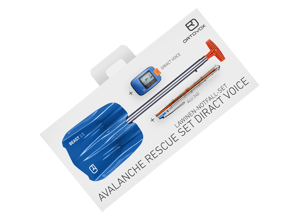Diract Voice Rescue Set Skredpakke med sølker, spade og probe 