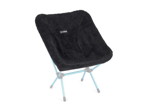 Fleece Seat Warmer Chair One Black 