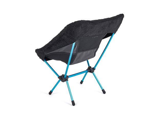 Fleece Seat Warmer Chair One Black 