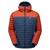 Particle Hooded Mens Jacket Dusk/Red Rock S 