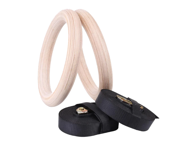 Y&Y Gym Rings Wood 