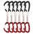 Alpha Wire Quickdraw 6 Pack Red 12cm 