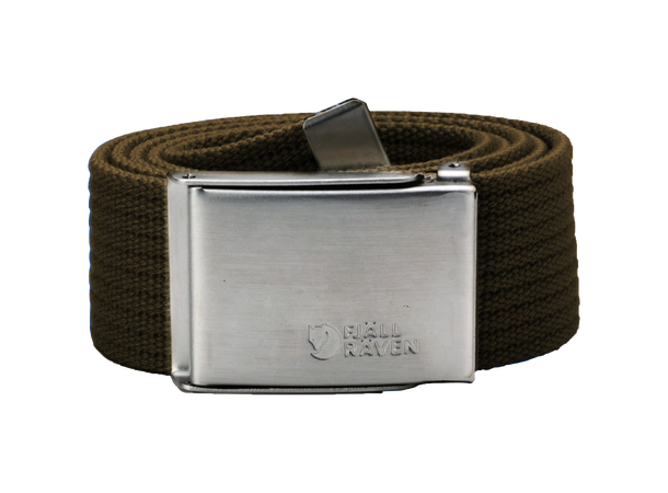Canvas Belt Dark Grey 