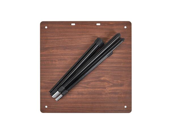 Café Table Home Walnut/Black 