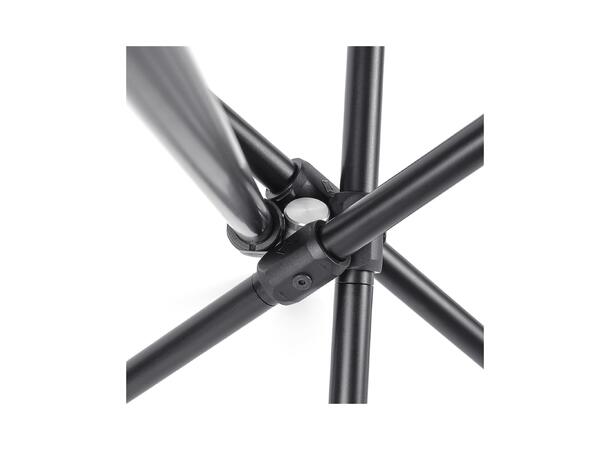 Café Table Home Walnut/Black 