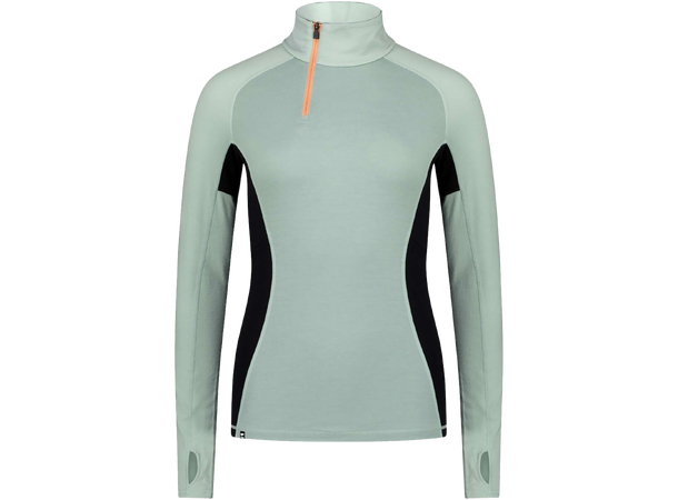 Olympus Half Zip (W) Burnt Sage/Black S 