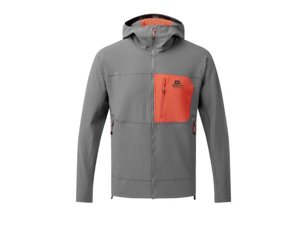 Arrow Hooded Mens Jacket Anvil/Redrock M 