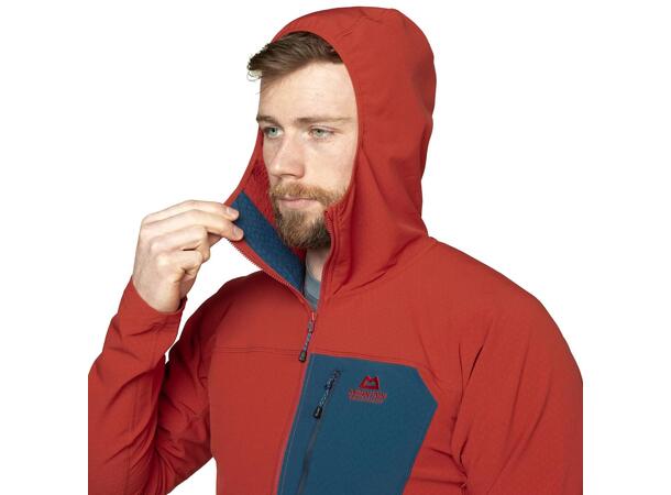 Arrow Hooded Mens Jacket Anvil/Redrock M 