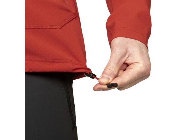 Arrow Hooded Mens Jacket Anvil/Redrock M 