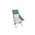 Chair Two Bone/Teal O/S 