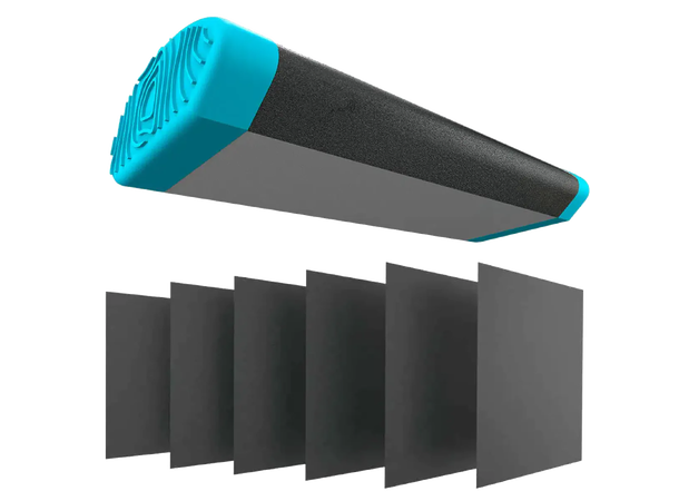 Crux TACO Blue + Sand Sticker Pack Soft 