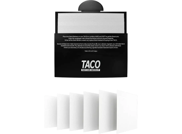 Crux TACO Sand Sticker Pack - 6-pack Hard 