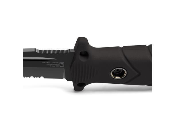 VENGEUR KNIFE BLACK Taktisk overlevelseskniv 