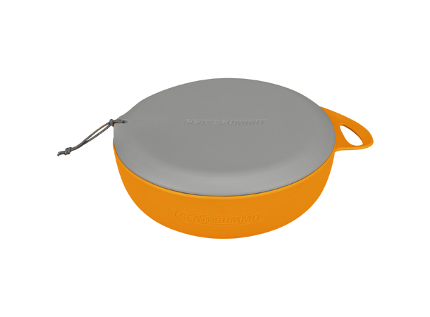 Delta Bowl W/Lid Grey 