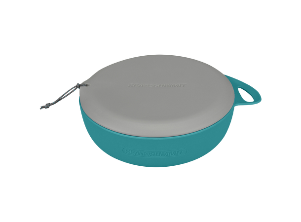 Delta Bowl W/Lid Grey 