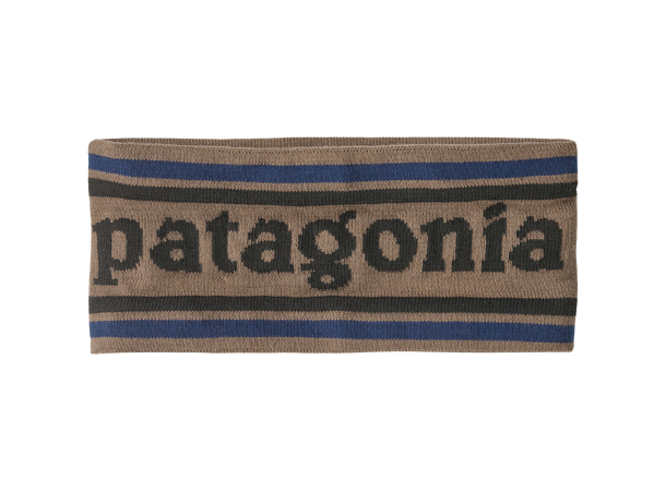 Powder Town Headband Park Stripe: Marlow Brown 