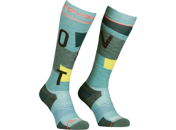 Freeride Long Socks Cozy  W Ice Waterfall 39-41 