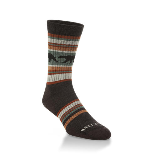 Lightweight Merino Crew Teknisk tynn sokk i merinoull