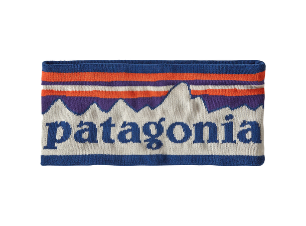 Powder Town Headband Fitz Roy Sunrise Knit: Birch White 