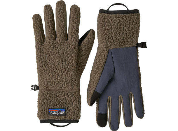 Retro Pile Gloves Marlow Brown S 