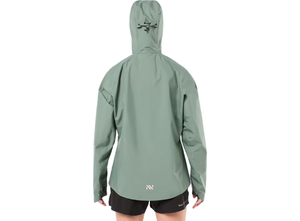 Trail Rain Jacket W Green M 