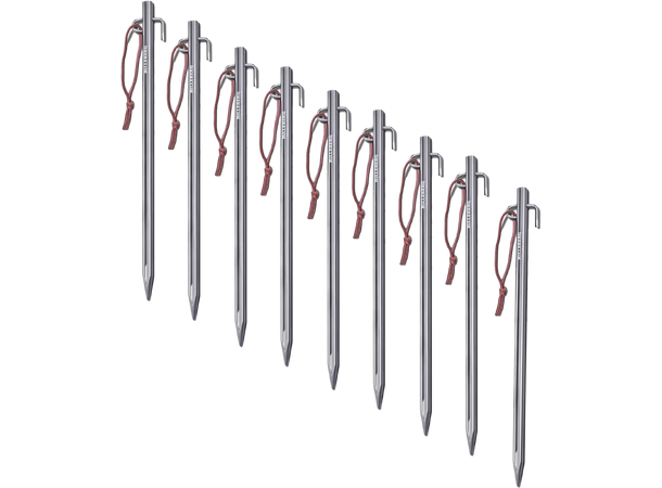 X-Peg (10-pk) Teltplugg for ekstreme forhold 