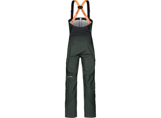 3L Deep Shell Bib Pants W Black Raven L 