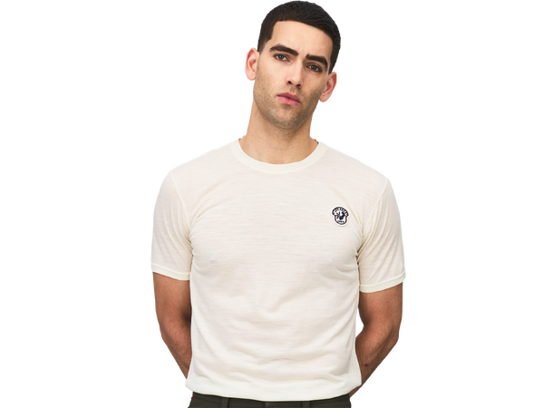 Fabien wool t-shirt M Offwhite M 