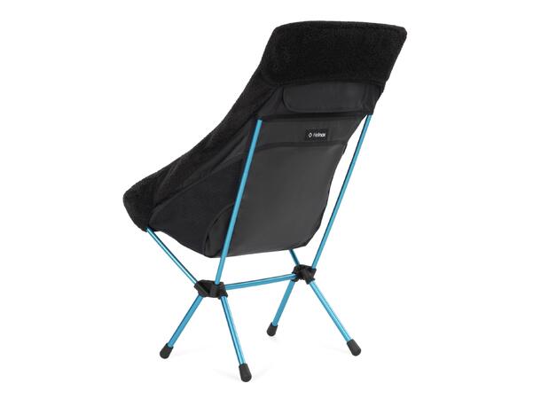 Fleece Seat Warmer for Chair One HB (re) Highback Black 